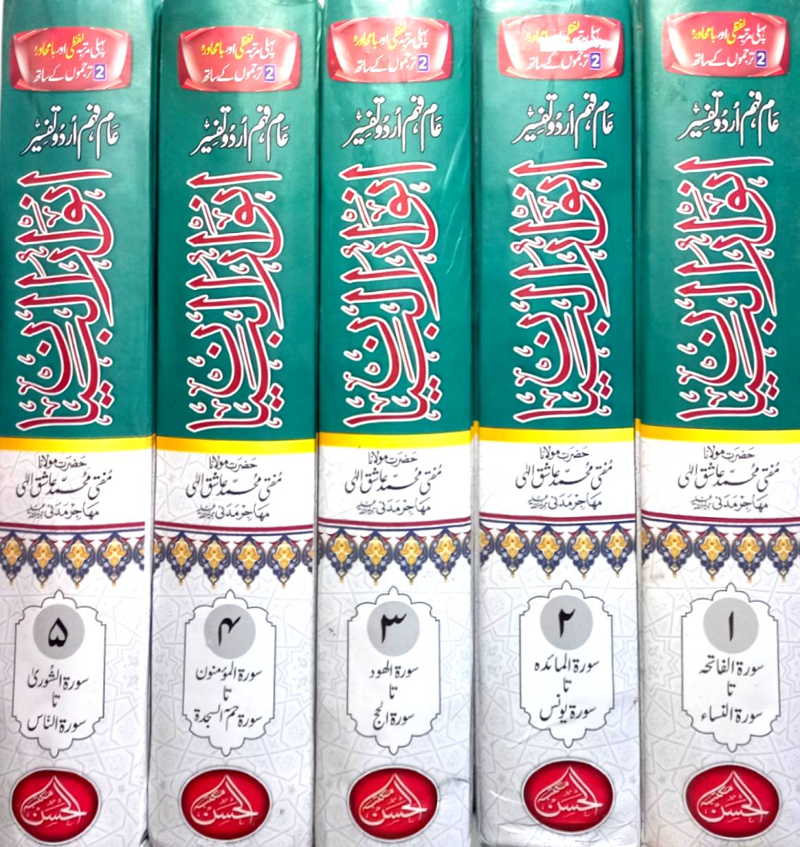 Anwar Al Ambia by Hazrat Maulana Mufti Muhammad Ashiq IIahi